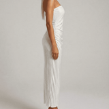 Vestido Maxi Perla Blanco