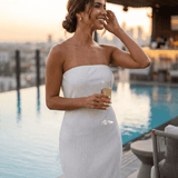 Vestido Maxi Perla Blanco