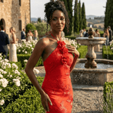 Vestido Maxi Rosalia Rojo