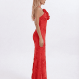 Vestido Maxi Rosalia Rojo