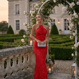 Vestido Maxi Rosalia Rojo