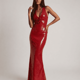 Vestido Maxi Escarlata