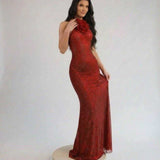 Vestido Maxi Escarlata