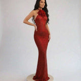 Vestido Maxi Escarlata