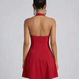Vestido Mini Escarlata