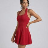 Vestido Mini Escarlata