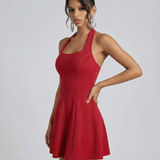 Vestido Mini Escarlata