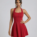 Vestido Mini Escarlata