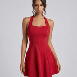 Vestido Mini Escarlata