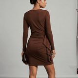 Vestido Mini Sienna Marrón