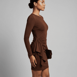 Vestido Mini Sienna Marrón