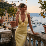 Vestido Maxi Solara Amarillo