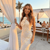 Vestido Maxi Valeria Marfil