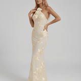 Vestido Maxi Valeria Marfil
