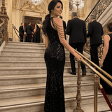 Vestido Maxi Vega Negro