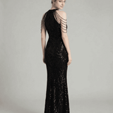 Vestido Maxi Vega Negro