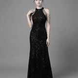 Vestido Maxi Vega Negro