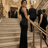 Vestido Maxi Vega Negro