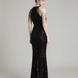 Vestido Maxi Vega Negro