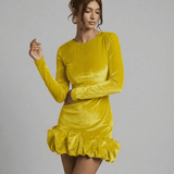 Vestido Mini Velora Amarillo