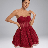 Vestido Mini Rojo Verona