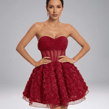 Vestido Mini Rojo Verona