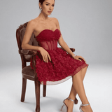 Vestido Mini Rojo Verona