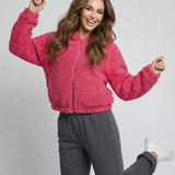 Chaqueta de Forro Polar Berry