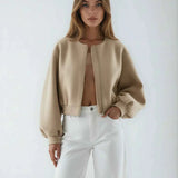 Chaqueta bomber ligera para mujeres