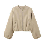 Chaqueta bomber ligera para mujeres