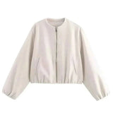 Chaqueta bomber ligera para mujeres