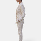 Conjunto Blazer y Pantalón Wide Leg para Mujer