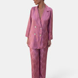 Conjunto Blazer y Pantalón Wide Leg para Mujer