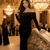 Vestido Maxi Noctura Negro