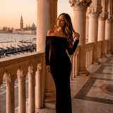 Vestido Maxi Noctura Negro