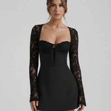 Vestido de Encaje Noire