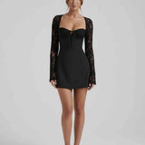 Vestido de Encaje Noire