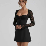 Vestido de Encaje Noire