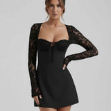 Vestido de Encaje Noire