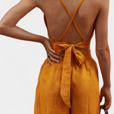 Chaleco de Encaje con Espalda Abierta Valentina y Pantalones de Pierna Ancha