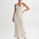 Vestido Midi Rosette