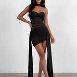 Vestido Mini Veloura