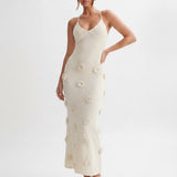 Vestido Midi Rosette