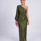 Vestido Midi Veloura