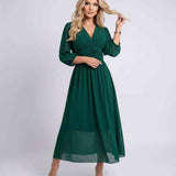 Vestido Midi Veloura