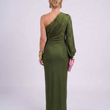Vestido Midi Veloura