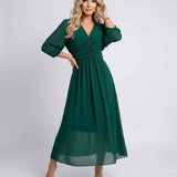 Vestido Midi Veloura