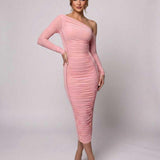 Vestido Midi Veloura