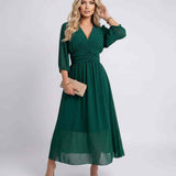 Vestido Midi Veloura
