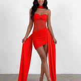 Vestido Mini Veloura